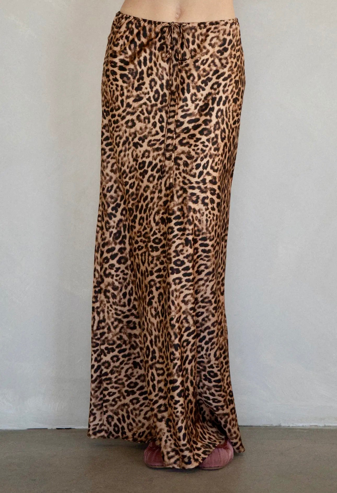 Sadie Leopard Maxi Skirt