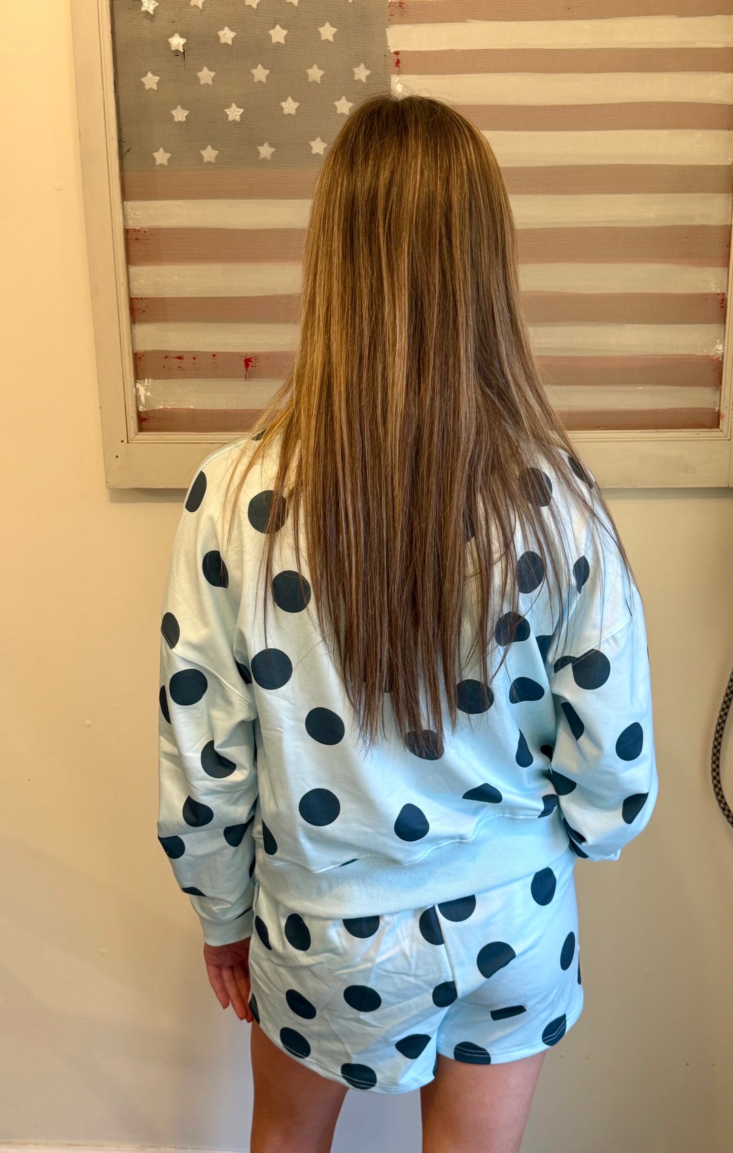 Blue Skies & Dots Set