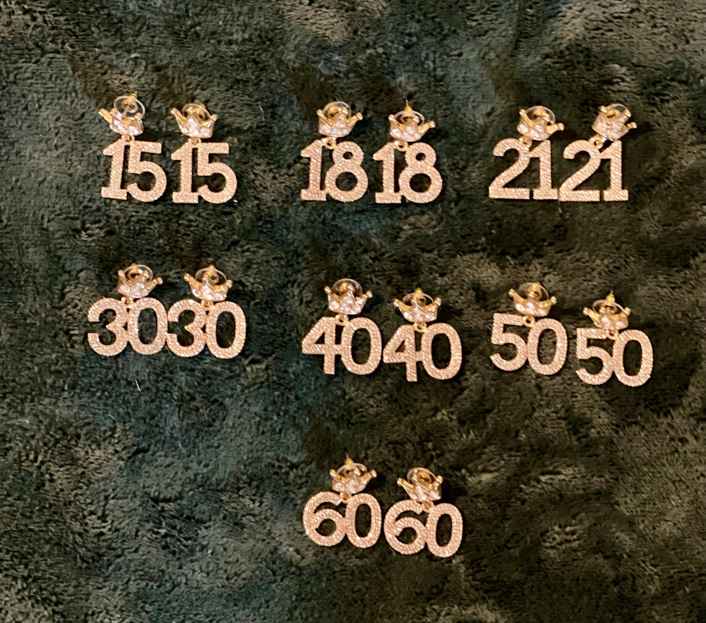 Birthday Queen earrings