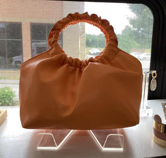 Tangerine handbag