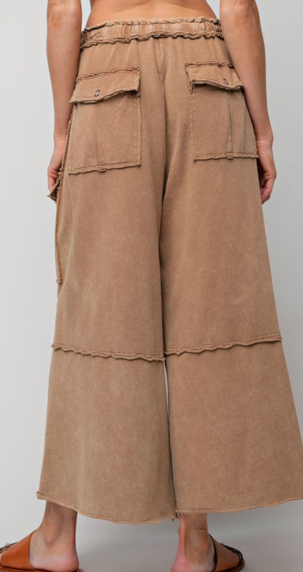 Wide Leg Cargo Pants