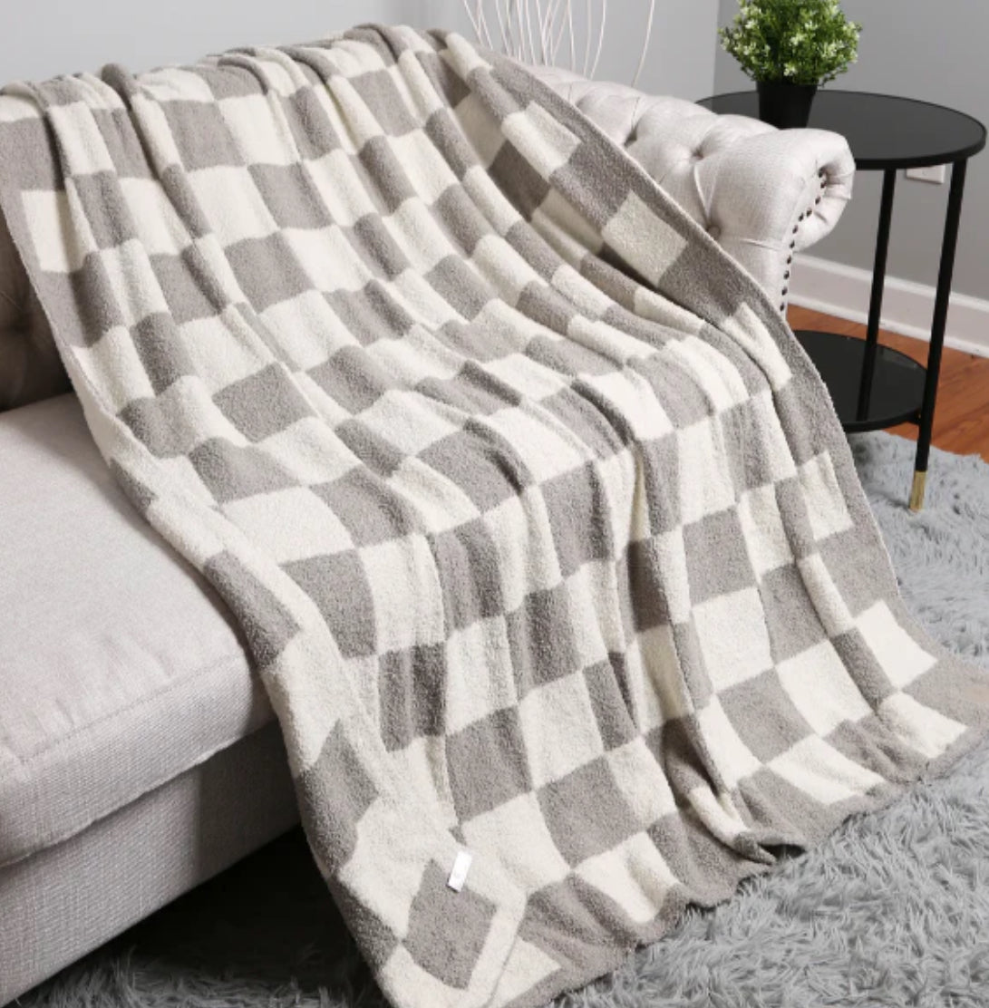 checkerboard blankets