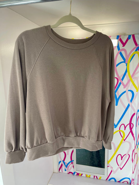 French Terry Raglan sweatshirt
