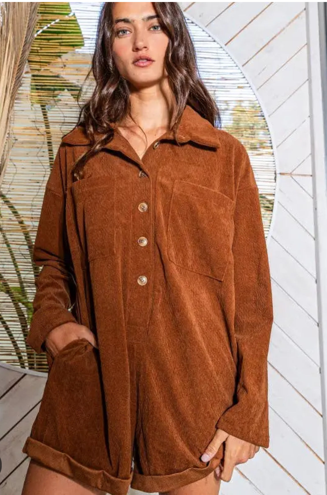 corduroy romper