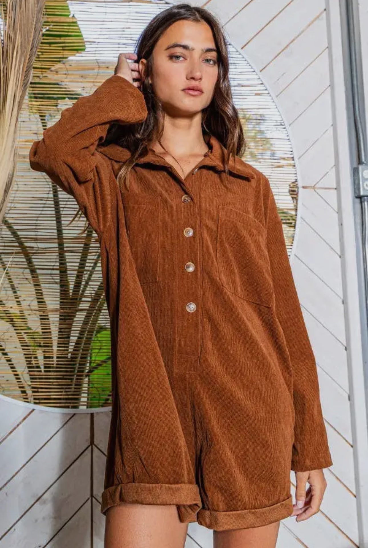 corduroy romper
