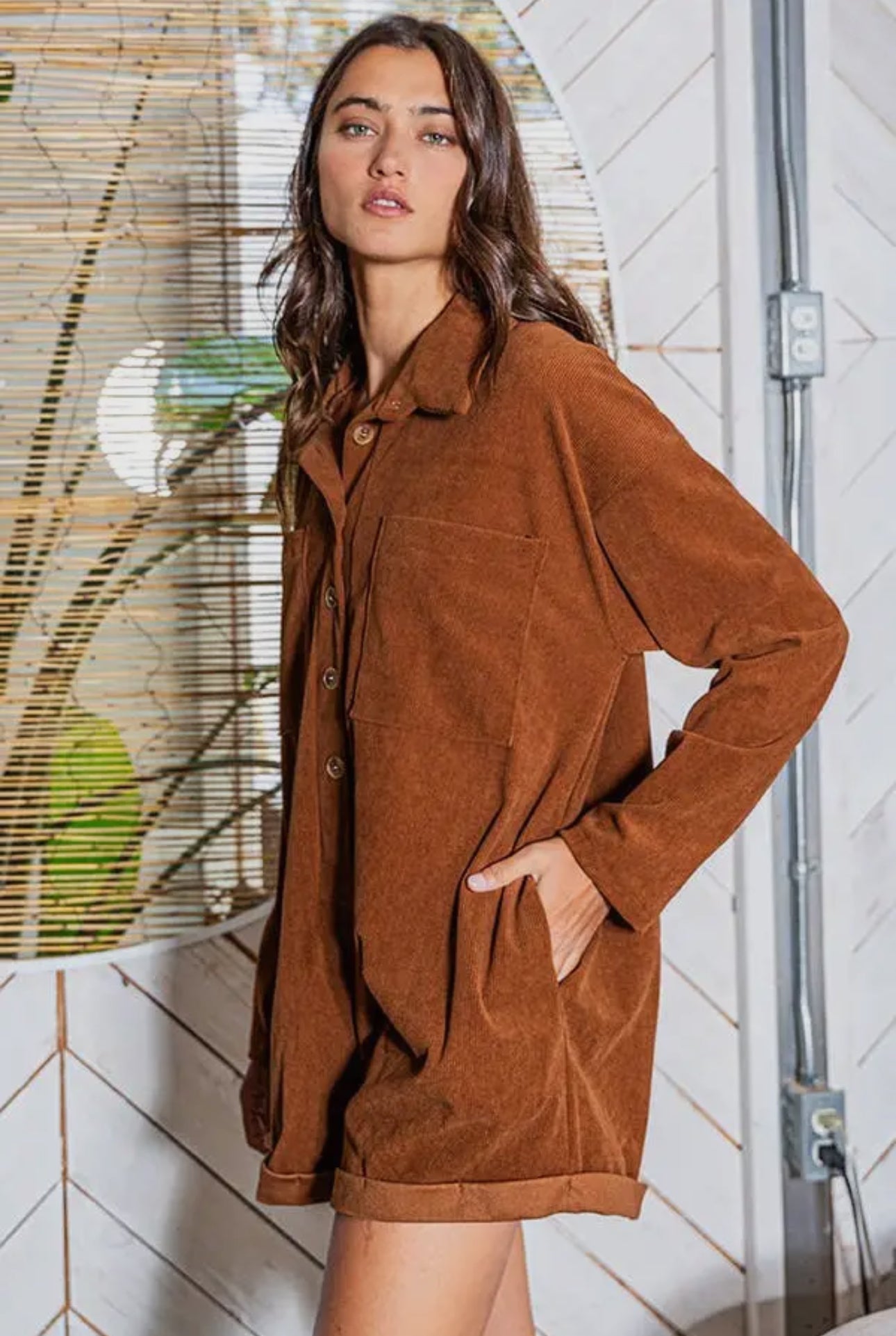 corduroy romper