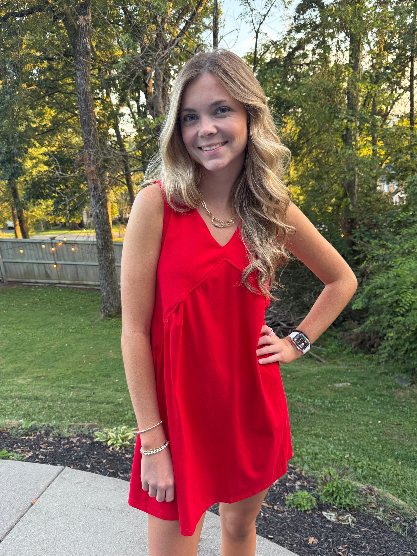 Red Hot Mini Dress