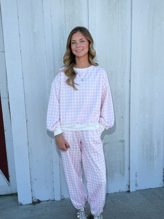 Pink Lemonade Jogger Set