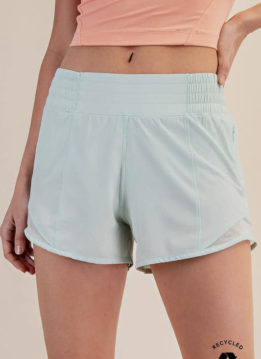 Soft Mint Athletic Short
