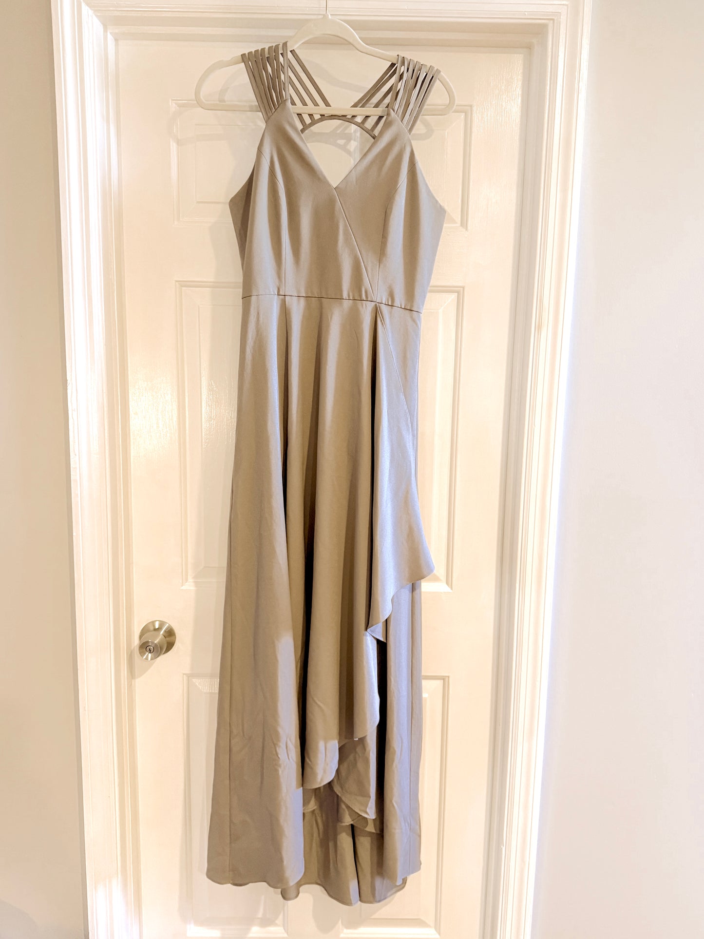 khaki Strappy Dress