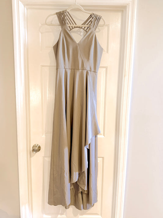 khaki Strappy Dress