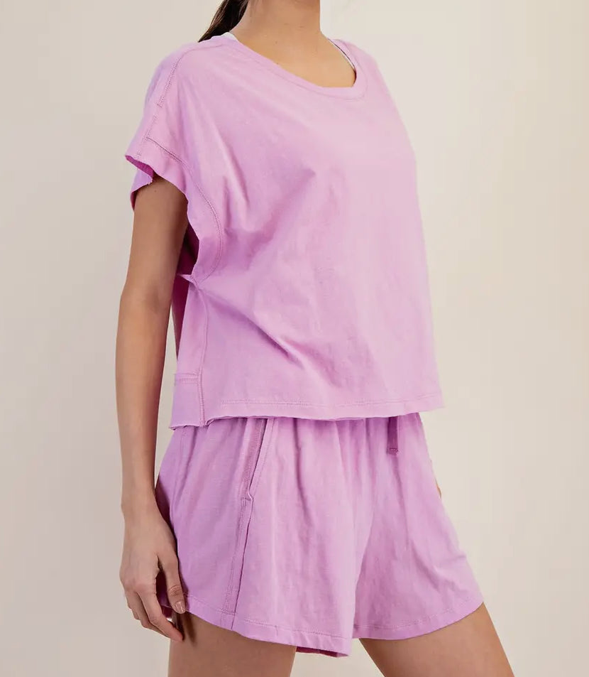 Slub Cotton Short