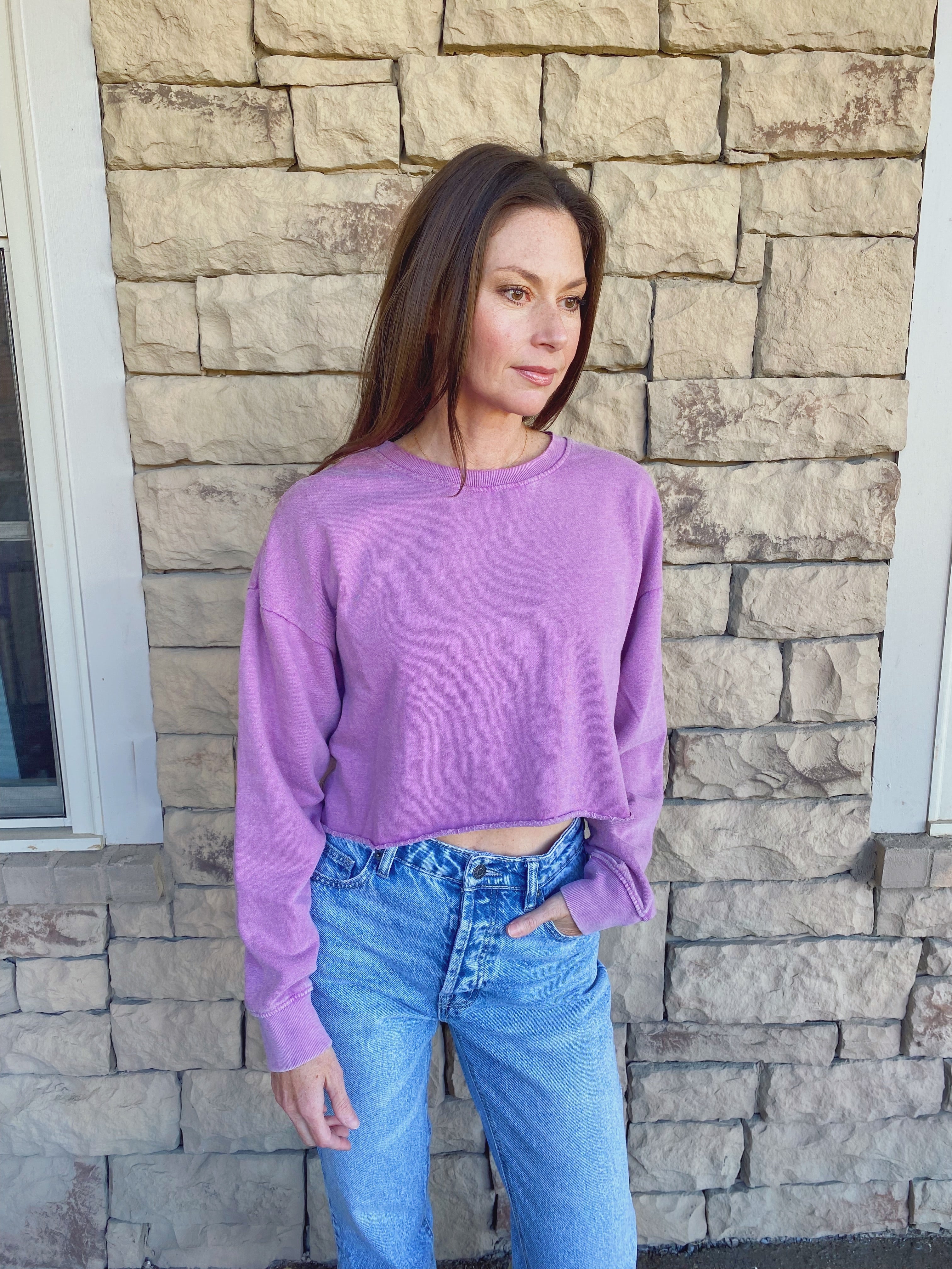 Favorite Purple Sweatshirt