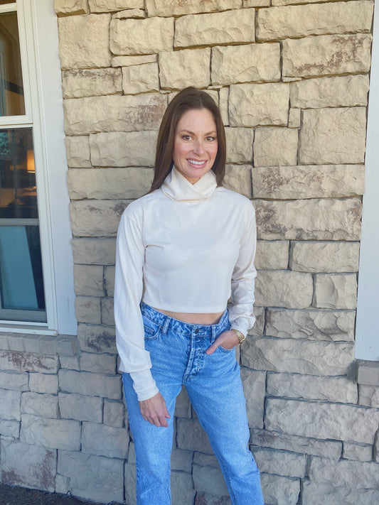 Toasted Marshmallow Turtleneck